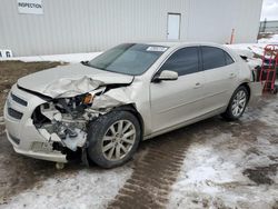 Salvage cars for sale at Portland, MI auction: 2013 Chevrolet Malibu 2LT