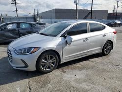 Salvage cars for sale at Sun Valley, CA auction: 2018 Hyundai Elantra SEL