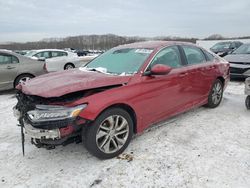 Salvage cars for sale at Assonet, MA auction: 2018 Honda Accord LX