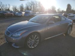 Salvage cars for sale at Portland, OR auction: 2008 Infiniti G37 Base