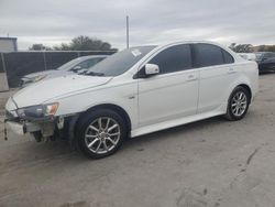 Salvage cars for sale at Orlando, FL auction: 2016 Mitsubishi Lancer ES