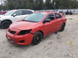 Salvage cars for sale at Ocala, FL auction: 2010 Toyota Corolla Base