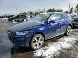 Salvage cars for sale from Copart Denver, CO: 2020 Audi Q5 Prestige