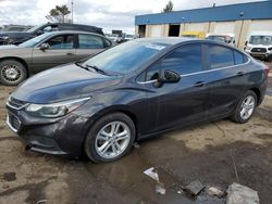 2016 Chevrolet Cruze LT en venta en Woodhaven, MI