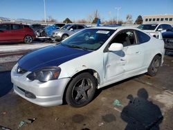 Salvage cars for sale at Littleton, CO auction: 2005 Acura RSX