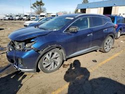 Salvage cars for sale from Copart Woodhaven, MI: 2020 Nissan Murano SL