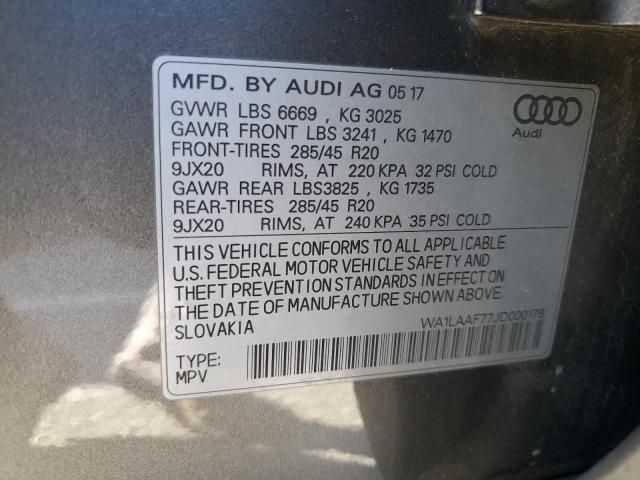 2018 Audi Q7 Premium Plus