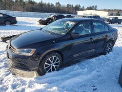 Volkswagen salvage cars for sale: 2015 Volkswagen Jetta SE