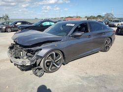 Salvage cars for sale at Homestead, FL auction: 2020 Honda Accord Sport