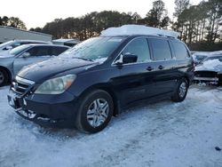 Honda salvage cars for sale: 2006 Honda Odyssey EXL