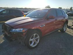 Salvage cars for sale at Antelope, CA auction: 2018 Jaguar F-PACE Premium