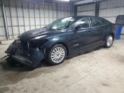 Vehiculos salvage en venta de Copart Madisonville, TN: 2014 Ford Fusion SE Hybrid