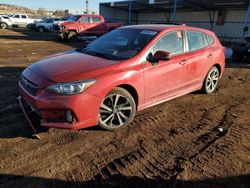 Salvage cars for sale at Colorado Springs, CO auction: 2021 Subaru Impreza Sport