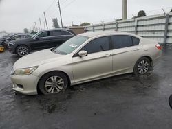 Salvage cars for sale at auction: 2013 Honda Accord LX