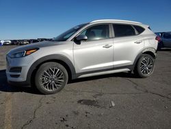 Salvage cars for sale at North Las Vegas, NV auction: 2020 Hyundai Tucson Limited