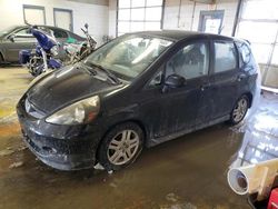 Salvage cars for sale at Indianapolis, IN auction: 2008 Honda FIT Sport