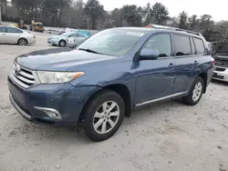 Toyota salvage cars for sale: 2013 Toyota Highlander Base