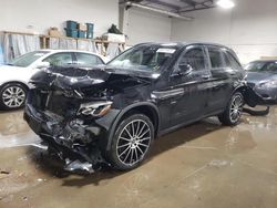 Salvage cars for sale at Elgin, IL auction: 2018 Mercedes-Benz GLC 300 4matic