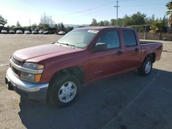 Salvage trucks for sale at San Martin, CA auction: 2004 Chevrolet Colorado