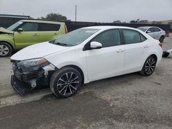 Toyota salvage cars for sale: 2017 Toyota Corolla L