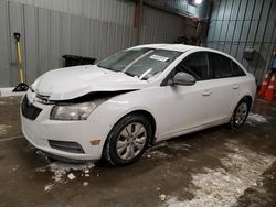 Salvage cars for sale at West Mifflin, PA auction: 2013 Chevrolet Cruze LS