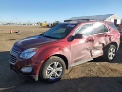 Chevrolet salvage cars for sale: 2016 Chevrolet Equinox LT