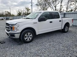 Salvage cars for sale at Riverview, FL auction: 2018 Ford F150 Supercrew