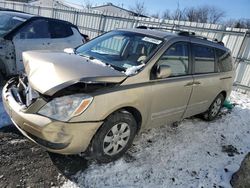 Vehiculos salvage en venta de Copart Albany, NY: 2008 Hyundai Entourage GLS