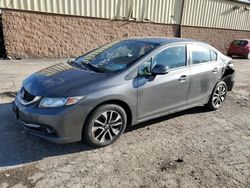 Salvage cars for sale from Copart Marlboro, NY: 2013 Honda Civic EXL