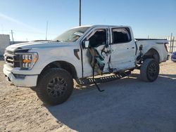 Salvage cars for sale at Andrews, TX auction: 2022 Ford F150 Supercrew