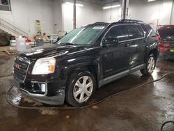 Salvage cars for sale at New Britain, CT auction: 2017 GMC Terrain SLE