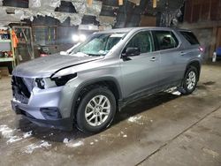 Salvage cars for sale at Albany, NY auction: 2020 Chevrolet Traverse LS