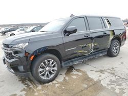 Salvage cars for sale at Grand Prairie, TX auction: 2021 Chevrolet Suburban C1500 LS