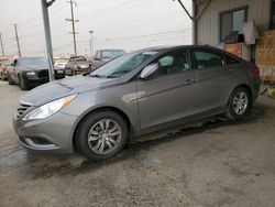 Salvage cars for sale at Los Angeles, CA auction: 2013 Hyundai Sonata GLS