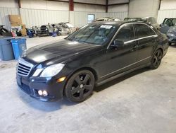 Mercedes-Benz salvage cars for sale: 2010 Mercedes-Benz E 350 4matic