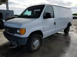 Salvage trucks for sale at West Palm Beach, FL auction: 2005 Ford Econoline E250 Van