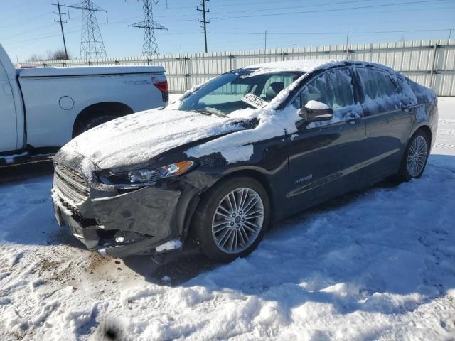 2013 Ford Fusion SE Hybrid