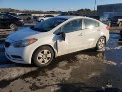 Salvage cars for sale at auction: 2016 KIA Forte LX