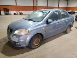 Pontiac Wave salvage cars for sale: 2007 Pontiac Wave LT