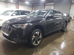 Salvage cars for sale at Elgin, IL auction: 2022 Audi E-TRON Sportback Premium Plus