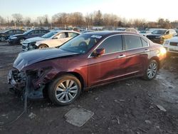 Salvage cars for sale from Copart Chalfont, PA: 2012 Honda Accord EXL