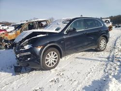 Salvage cars for sale at West Warren, MA auction: 2014 Porsche Cayenne