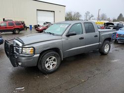 Salvage cars for sale at Woodburn, OR auction: 2006 Dodge Dakota Quad SLT