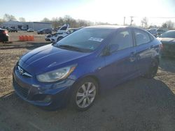 Hyundai salvage cars for sale: 2012 Hyundai Accent GLS