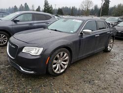 Salvage cars for sale at Graham, WA auction: 2017 Chrysler 300C