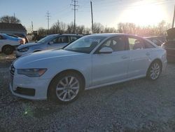 Salvage cars for sale from Copart Columbus, OH: 2016 Audi A6 Prestige