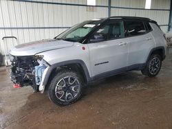 Jeep Compass salvage cars for sale: 2024 Jeep Compass Trailhawk