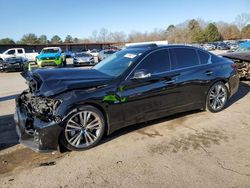 Infiniti salvage cars for sale: 2018 Infiniti Q50 Luxe