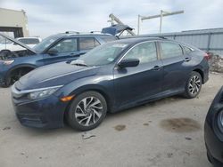 Salvage cars for sale at Kansas City, KS auction: 2016 Honda Civic EX