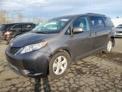 Salvage cars for sale from Copart Portland, OR: 2011 Toyota Sienna LE